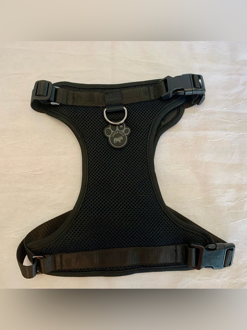 Canada Pooch The Everything Harness No-Pull Dog Harness, Sz L/Large, Black,